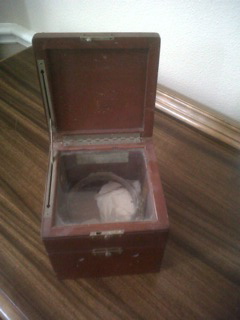 Hamilton 22 chronometer box